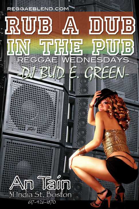 Rub a Dub in the Pub Reggae Wednesdays