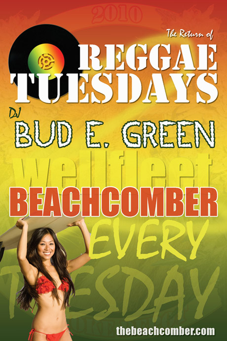 wellfleet beachcomber reggae tuesdays 2010 summer bud e green